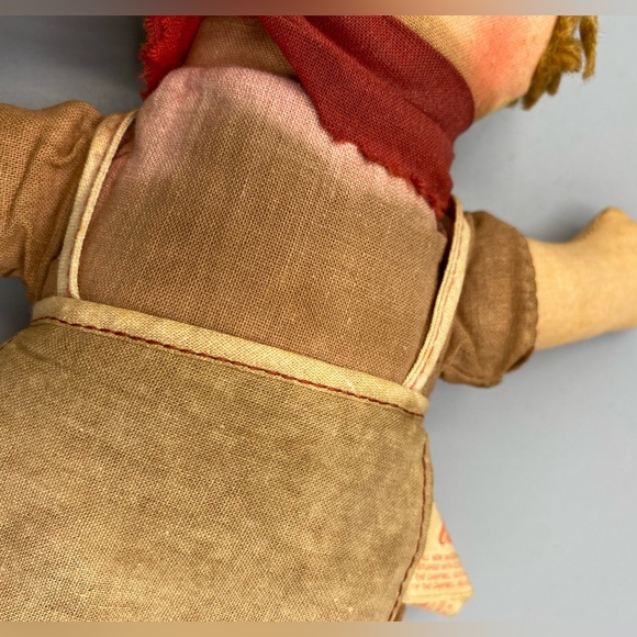 Campbell Soup Kids Knickerbocker Doll Vintage 1970s Stuffed Doll Chef Hat Flaws - Picture 10 of 13